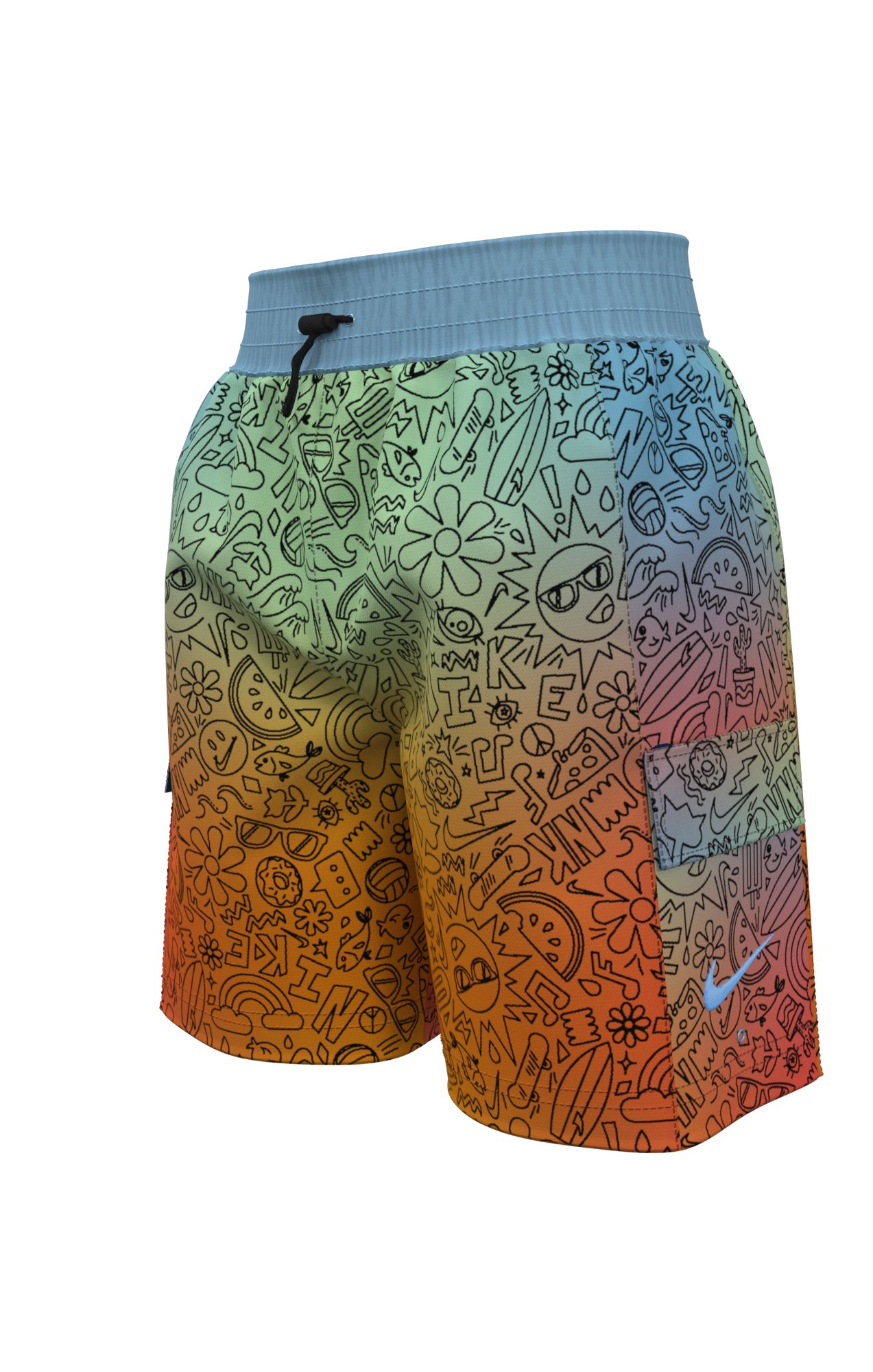 Doodle 6" Volley Short