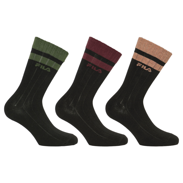 MAN URBAN NORMAL PLAIN SOCKS 3 PACK