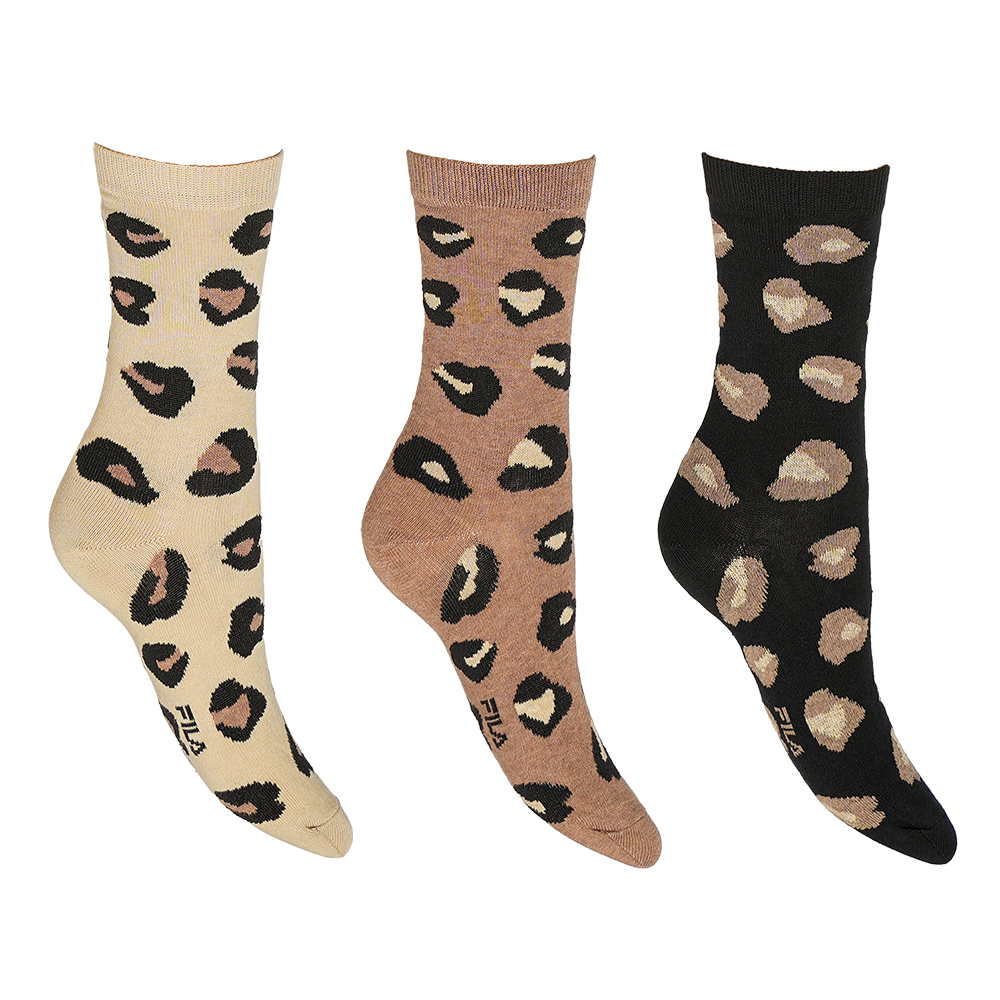 WOMAN LIFESTYLE NORMAL PLAIN SOCKS 3 PACK – Bild 2