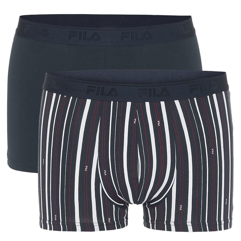 MAN BOXER ELASTIC WITH LOGO 2P