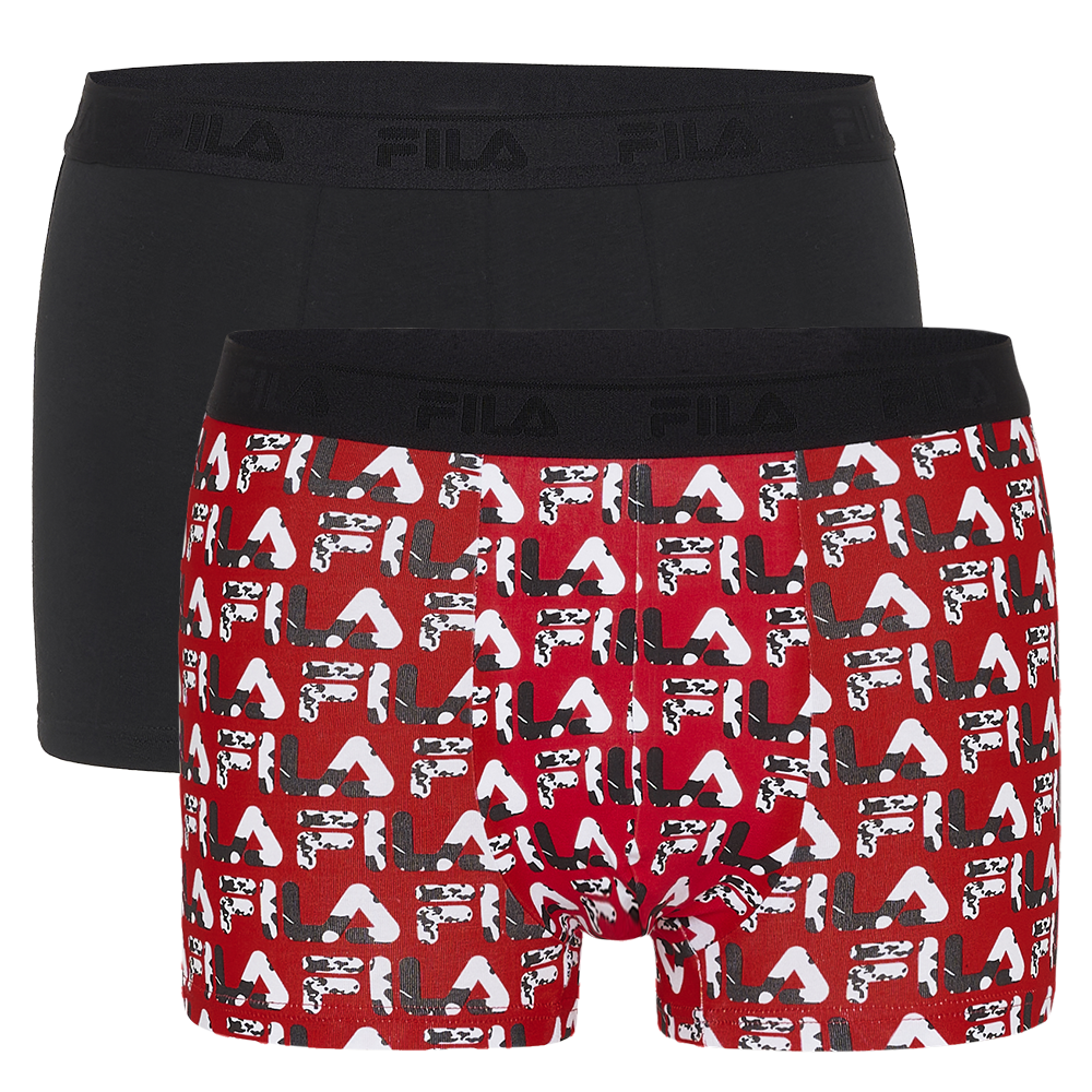 MAN BOXER ELASTIC WITH LOGO 2P