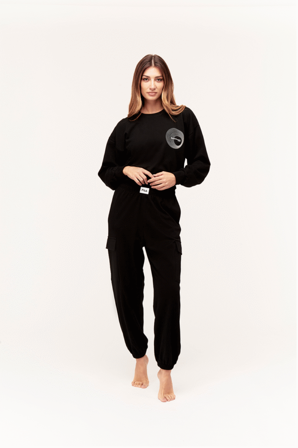 WOMAN LONG PYJAMAS IN BRUSHED FLEECE