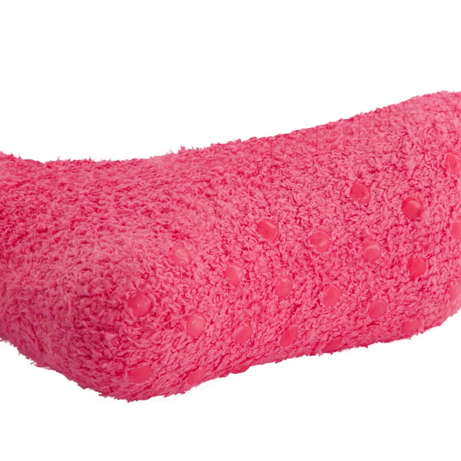 Fluffy Socks mit ABS-Pads pink/schwarz – one size – Bild 6