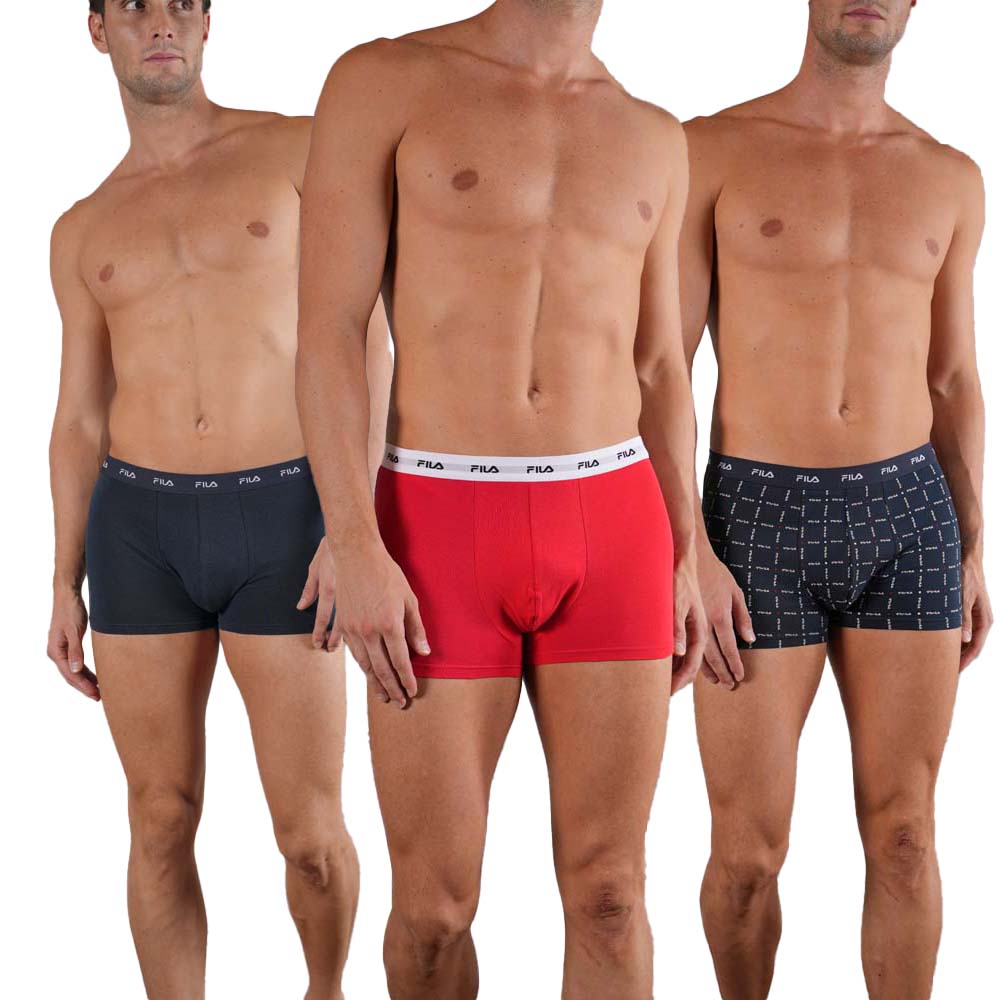 MAN BOXER ELASTIC WITH LOGO BOX OF 3 PIECES – Bild 2