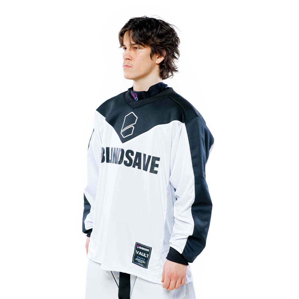 VAULT GOALIE JERSEY TOP BLACK & WHITE – Bild 3
