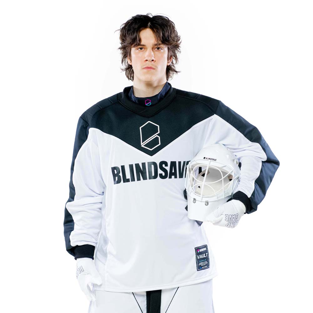VAULT GOALIE JERSEY TOP BLACK & WHITE – Bild 5