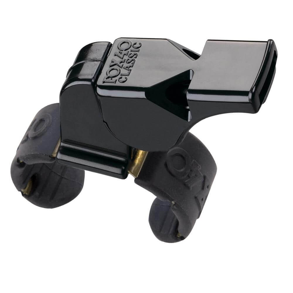 Fox40 Classic referee whistle with finger grip