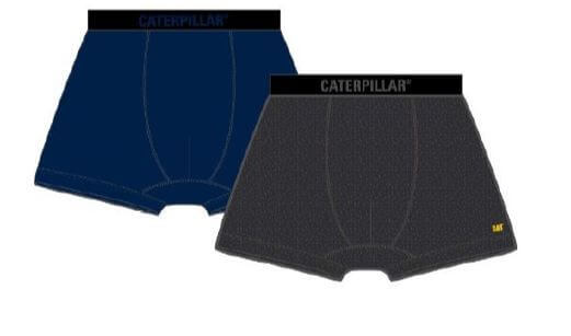 Boxer da uomo con gatti, confezione da 2, blu scuro/nero