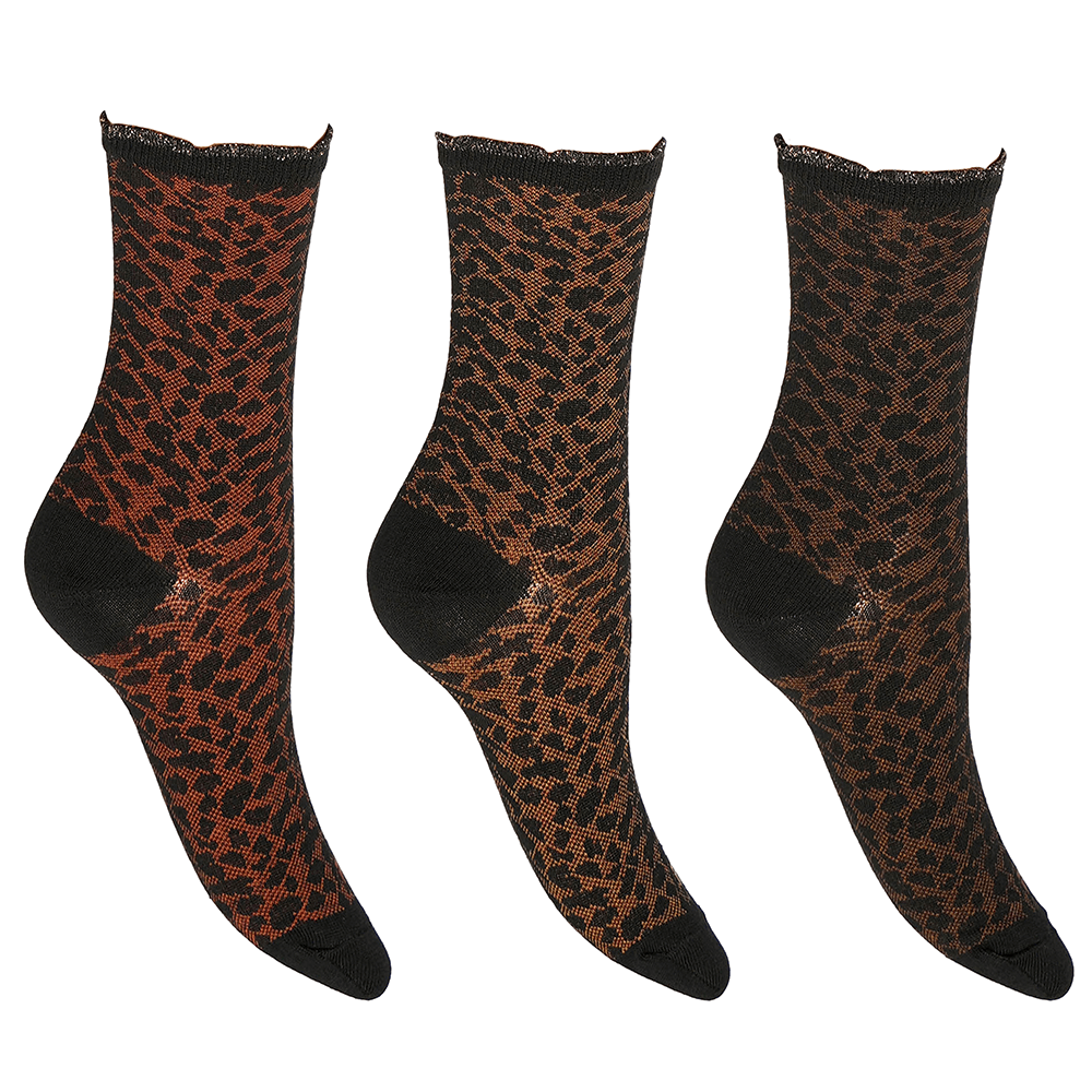 CALZE DONNA LIFESTYLE NORMALI TINTA UNITA CONFEZIONE DA 3