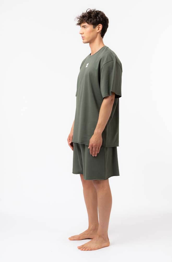 MAN PYJAMAS SHORT SLEEVES T-SHIRT AND SHORT PANTS - Image 3