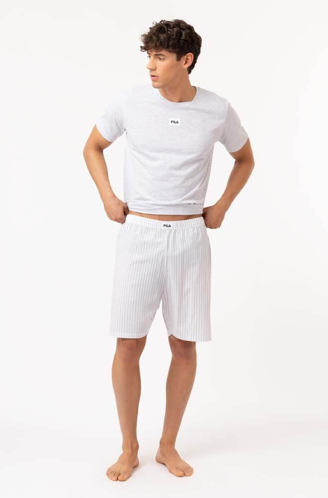 MAN PYJAMAS SHORT SLEEVES T-SHIRT AND SHORT PANTS - Image 2