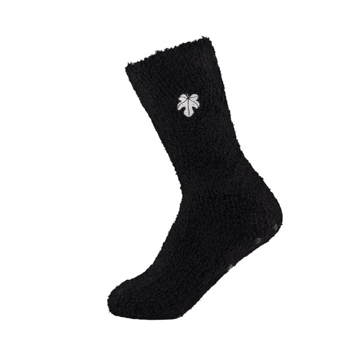 Fluffy Socks mit ABS-Pads beige/schwarz – one size - Image 10
