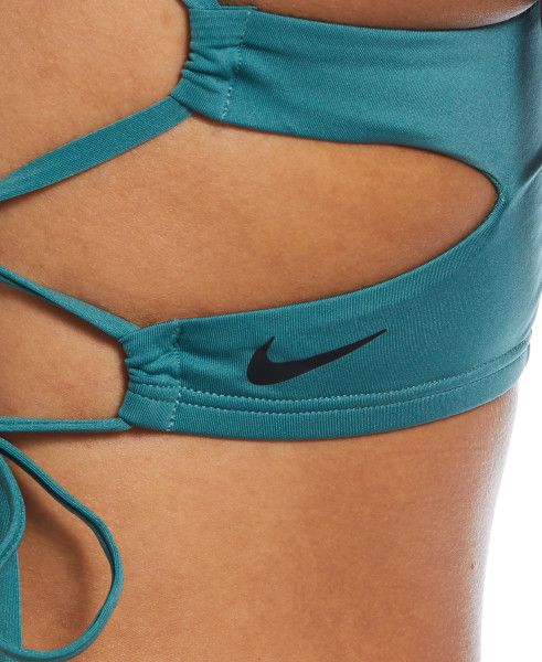Lace-Up High Neck Bikini Top - Immagine 7