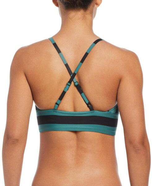 STATEMENT STRIPE V-Neck Bikini Top – Bild 8