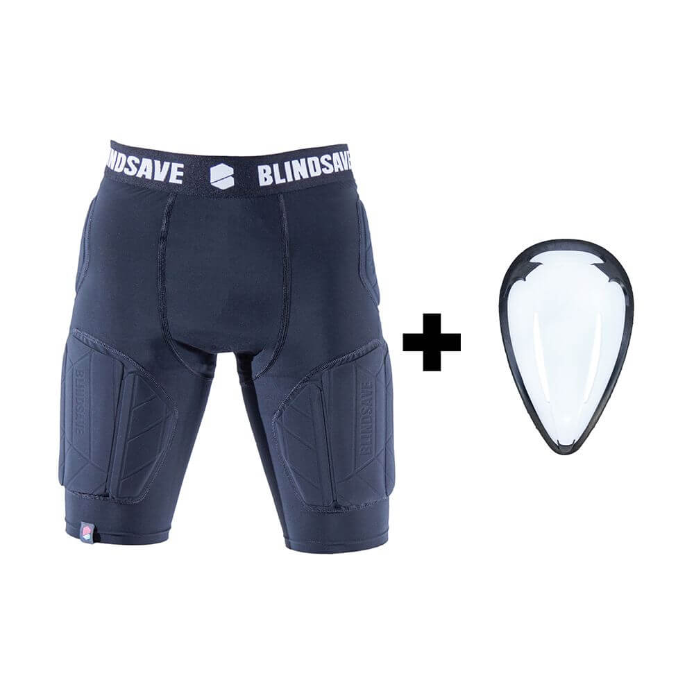 BS Protective Goalie Shorts PRO + Cup – Bild 6