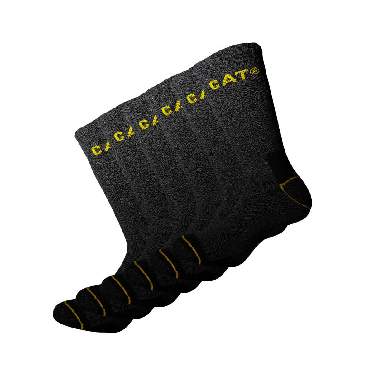 Chaussettes de travail Caterpillar grises 6P