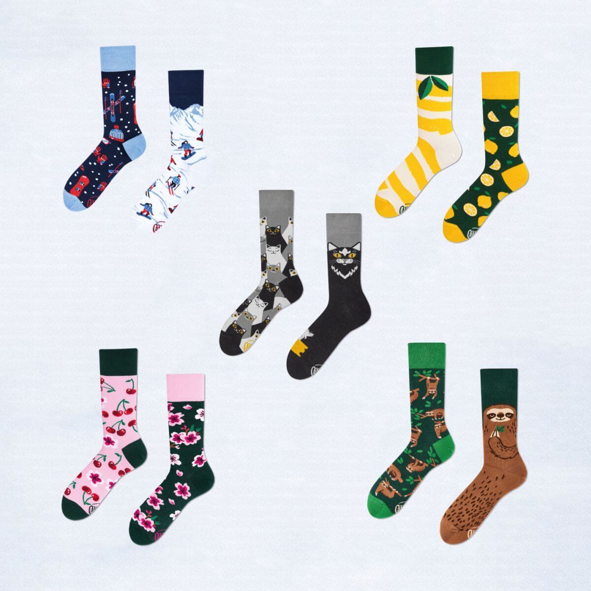 Many Mornings 5 Socks Bundle - Image 2